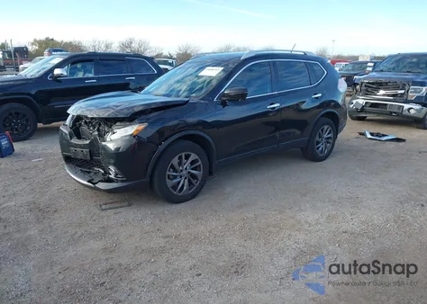 2016 Nissan Rogue Sl from USA, damaged, VIN 5N1AT2MV7GC759990